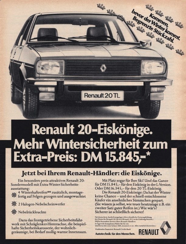 1976 Renault 20 TL